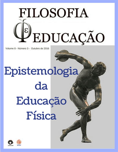 Filosofia e Educação - v. 8 n. 3 (2016): Epistemologia da Educação Física