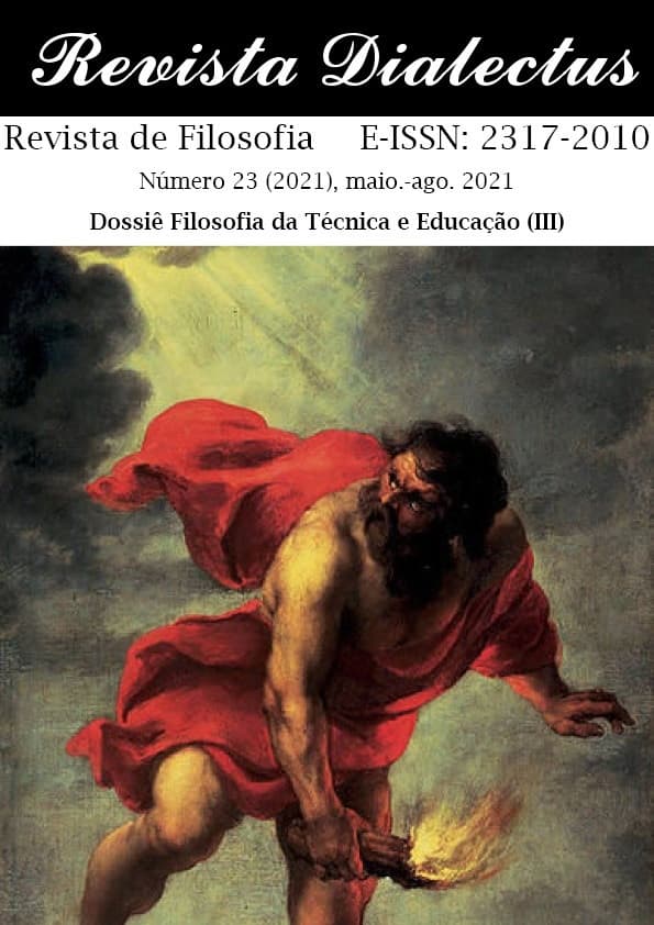Revista Dialectus - n. 23 (2021): Dossiê Filosofia da Técnica e Educação (III)