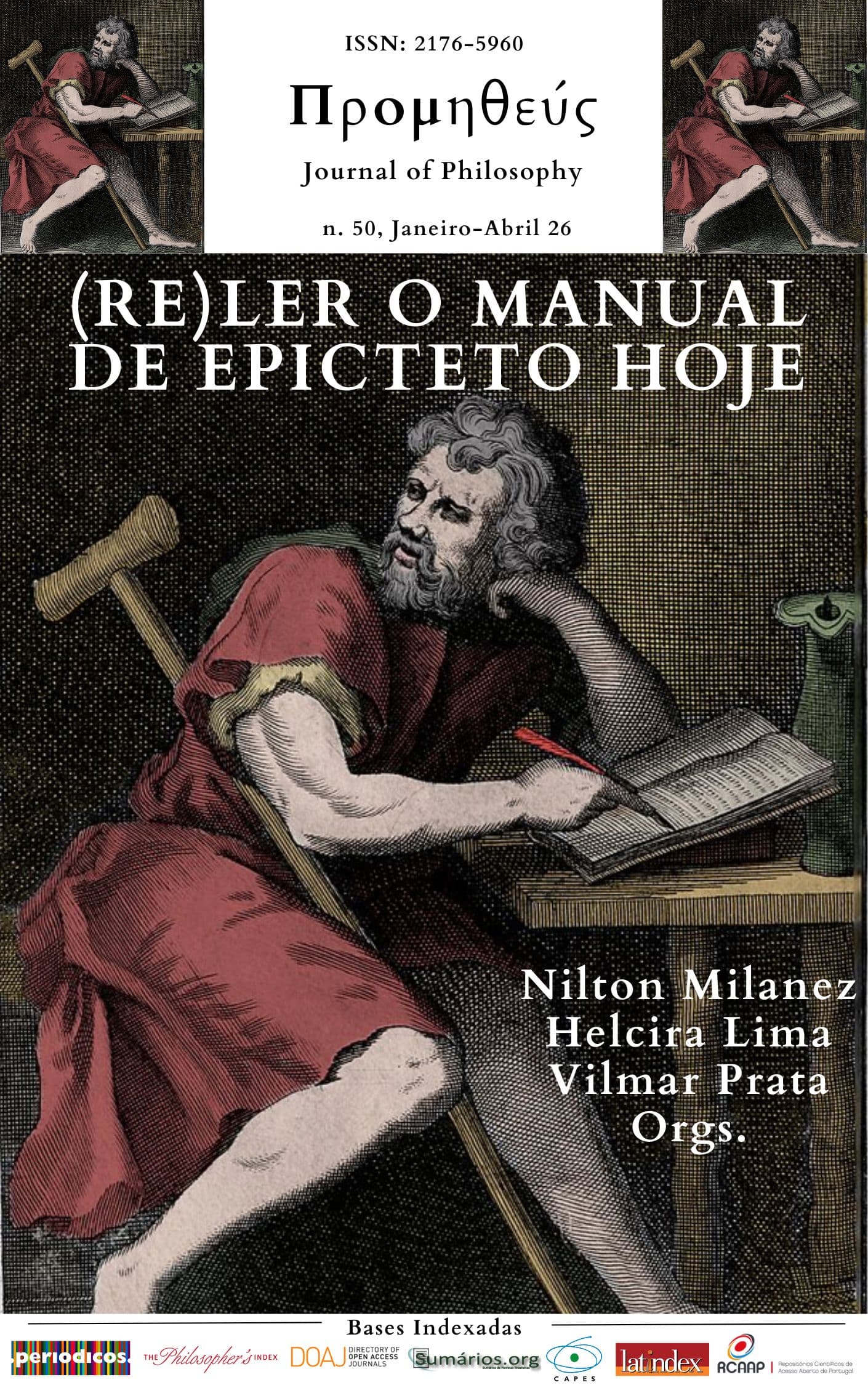 Prometeus - Journal of Philosophy - v. 18 n. 50 (2026): Dossiê (Re)ler o Manual de Epicteto hoje