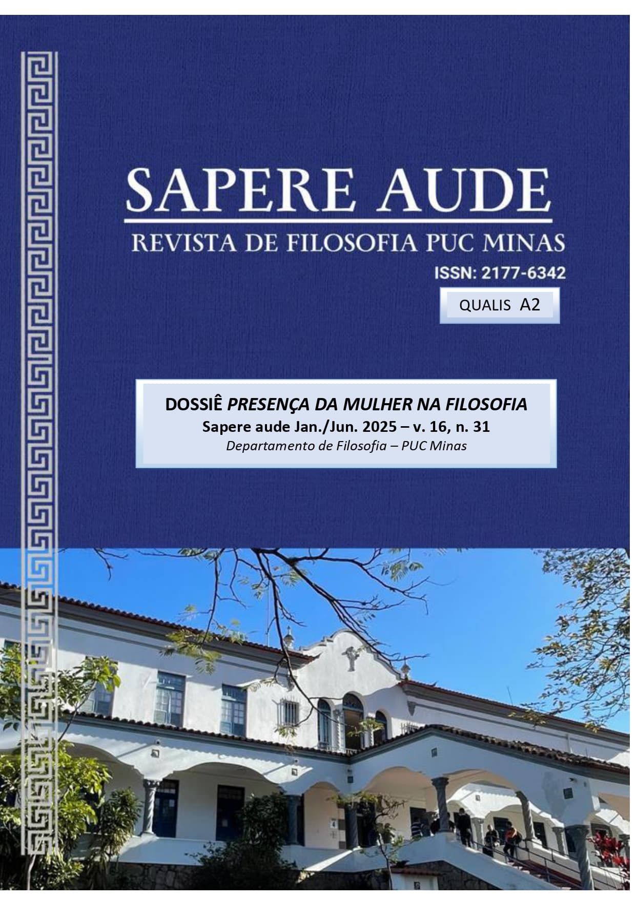 Sapere Aude - v. 16 n. 31 (2025): PRESENÇA DA MULHER NA FILOSOFIA