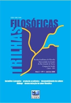 Trilhas Filosóficas, v. 3 n. 1 (2010)