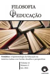 Filosofia e Educação - v. 14 n. 3 (2022): A Epistemologia da Educação na América Latina e no Caribe: desafios e perspectivas