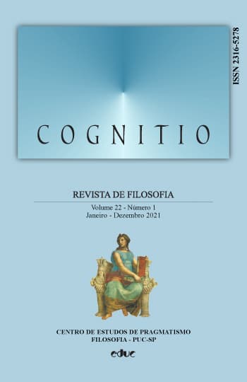 Cognitio: Revista de Filosofia, v. 22 n. 1 (2021)