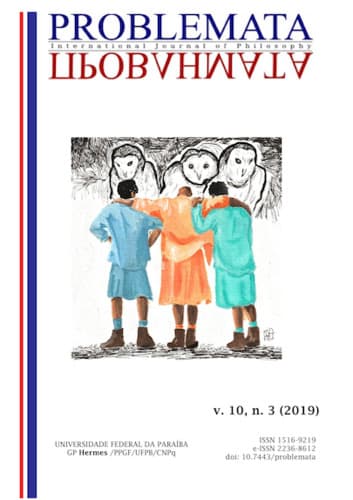 Problemata - Revista Internacional de Filosofia - EDIÇÃO ESPECIAL: Dossiê do GT Ética e Cidadania - ANPOF 2018, v. 10 n. 3 (2019)