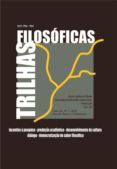 Trilhas Filosóficas: Dossiê Ética e Cidadania, v. 16 n. 1 (2023)