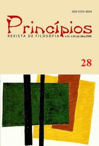 Princípios: Revista de Filosofia (UFRN) - Princípios: revista de filosofia, v. 17 n. 28 (2010)