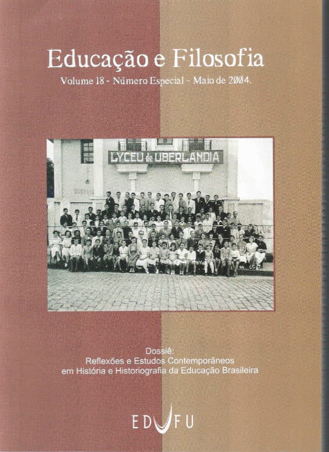 Educação e Filosofia - v.18 n. Especial 2004, v. 18 n. n. ESP (2004)