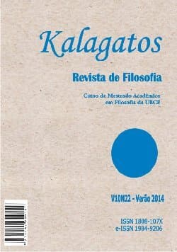 Kalagatos - Verão de 2014, v. 11 n. 22 (2014)
