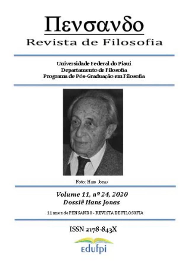 PENSANDO - REVISTA DE FILOSOFIA - DOSSIÊ HANS JONAS/VARIA, v. 11 n. 24 (2020)