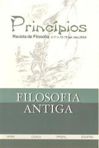 Princípios: Revista de Filosofia (UFRN) - Princípios: revista de filosofia, v. 11 n. 15-16 (2004)