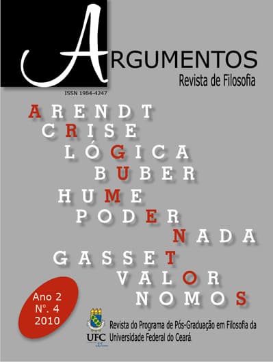 Argumentos - Revista de Filosofia - n. 4