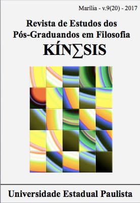 Kínesis - Revista de Estudos dos Pós-Graduandos em Filosofia - v. 9 n. 20 (2017)