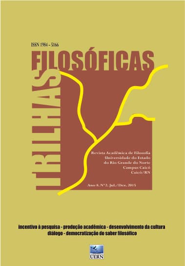 Trilhas Filosóficas, v. 8 n. 2 (2015)