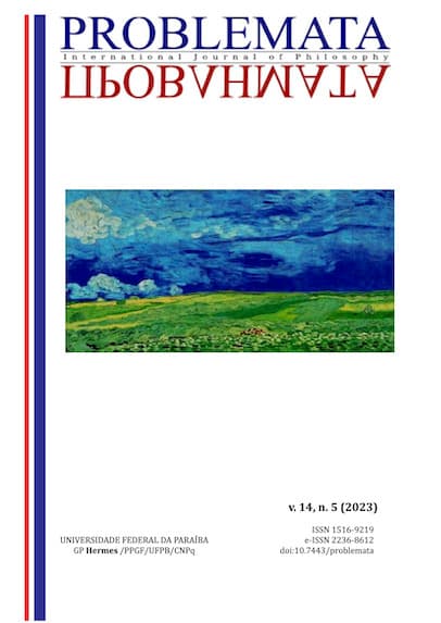 Problemata - Revista Internacional de Filosofia - v. 14 n. 5 (2023)