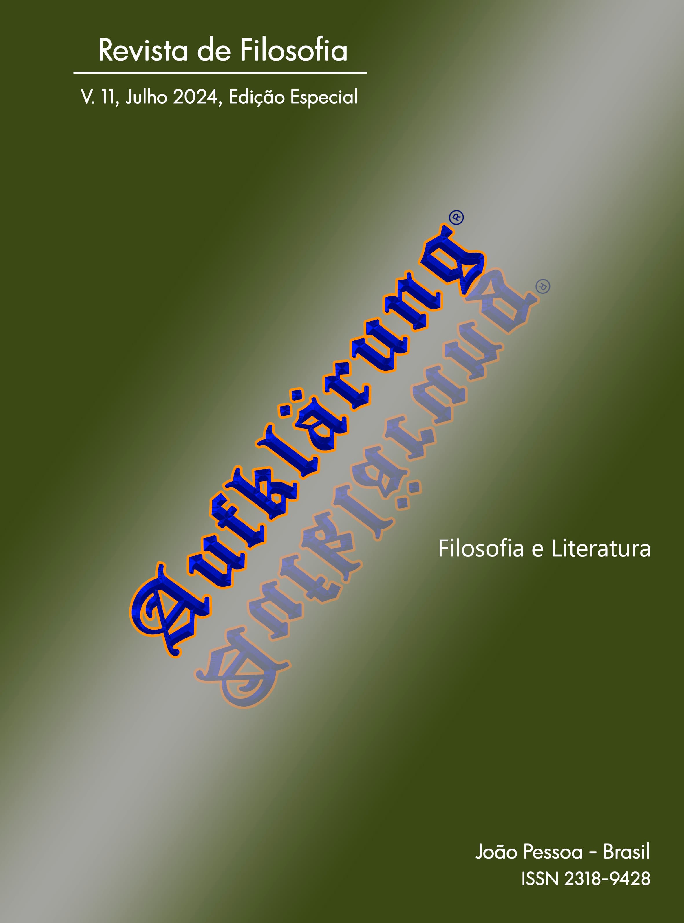 Aufklärung: journal of philosophy - Filosofia e Literatura, v. 11 n. Especial (2024)
