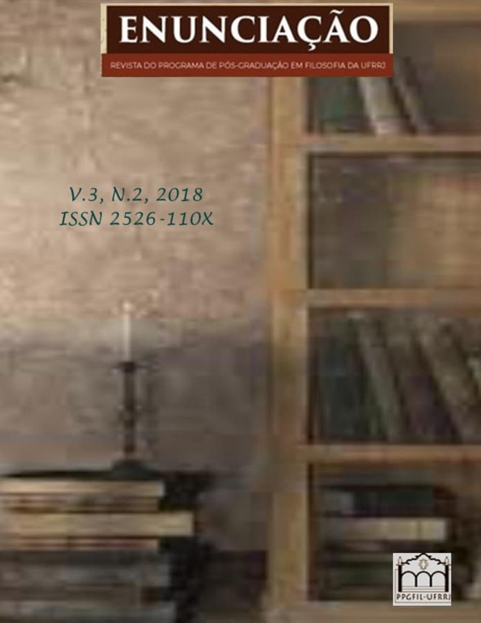 Revista Enunciação - v.3, n.2 (2018)