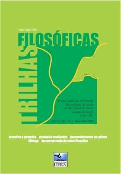 Trilhas Filosóficas, v. 1 n. 2 (2008)