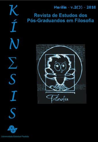 Kínesis - Revista de Estudos dos Pós-Graduandos em Filosofia - v. 2 n. 03 (2010)