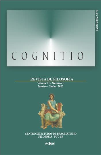 Cognitio: revista de filosofia, v. 21 n. 1 (2020)