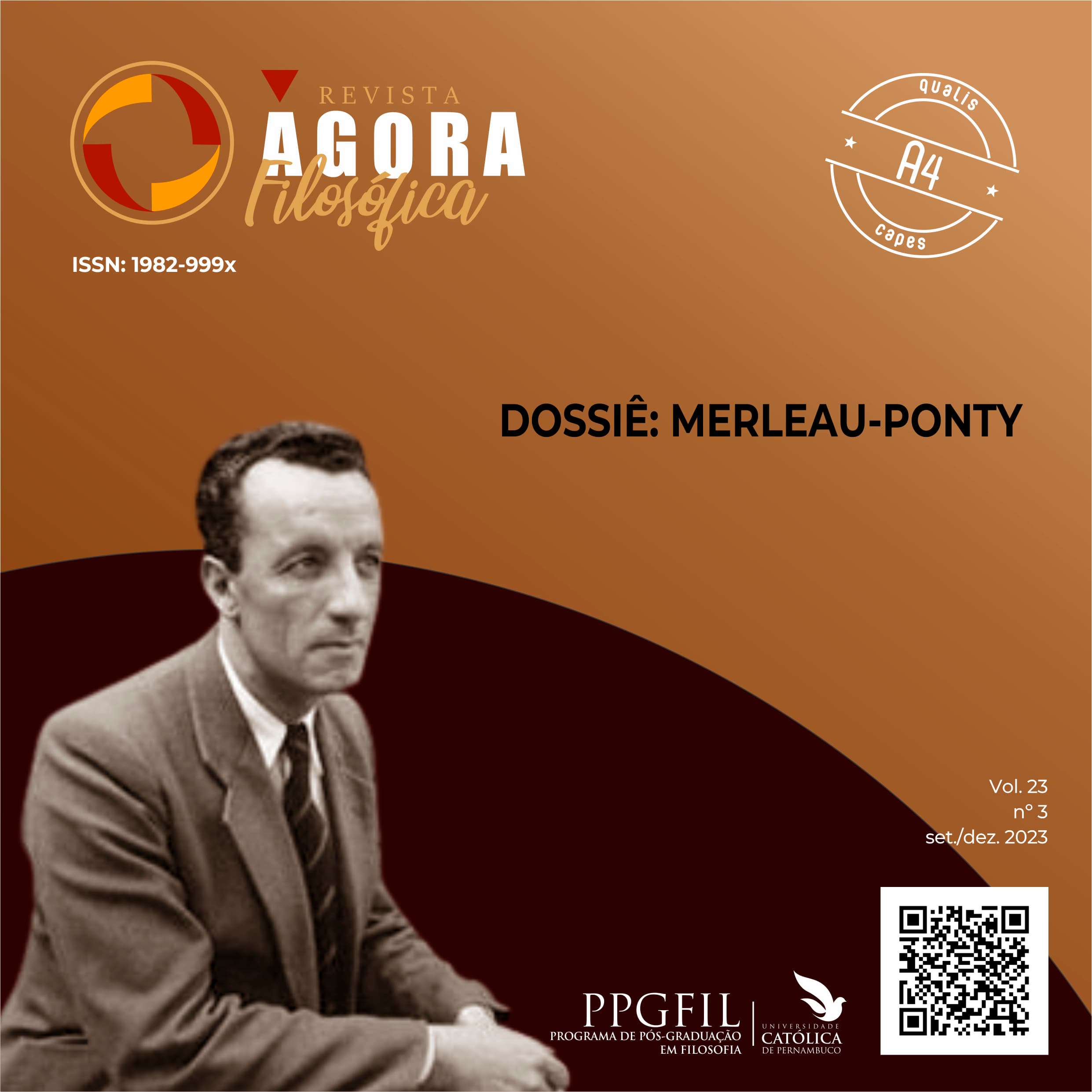 Revista Ágora Filosófica - Dossiê: Merleau-Ponty, v. 23 n. 3 (2023)