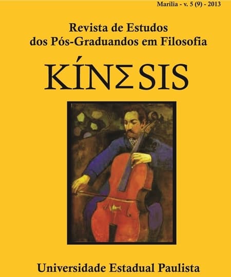 Kínesis - Revista de Estudos dos Pós-Graduandos em Filosofia - v. 5 n. 09 (2013)