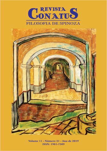 Revista Conatus - Filosofia de Spinoza (ISSN 1981-7509) - Revista Conatus - Filosofia de Spinoza, v. 11 n. 21 - Ano (2019)
