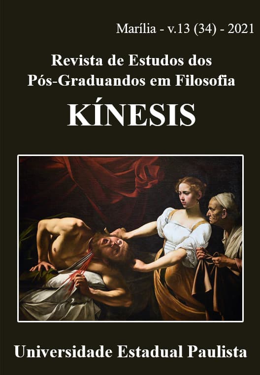 Kínesis - Revista de Estudos dos Pós-Graduandos em Filosofia - v. 13 n. 34 (2021)