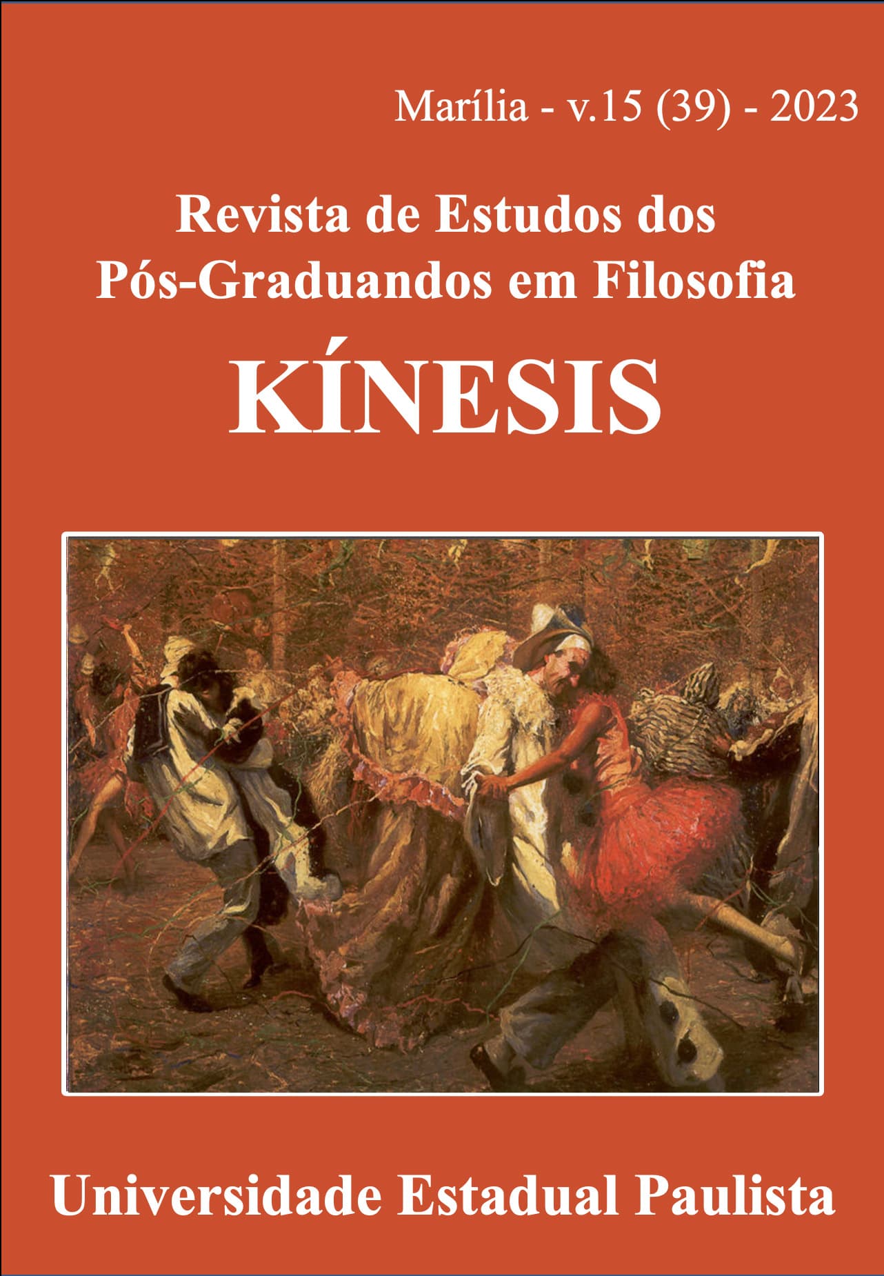 Kínesis - Revista de Estudos dos Pós-Graduandos em Filosofia - v. 15 n. 39 (2023)