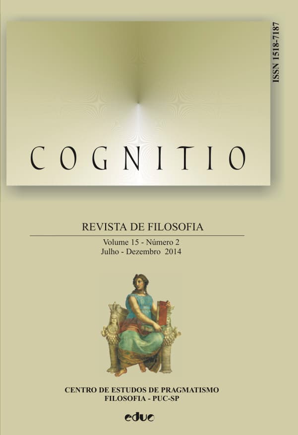 Cognitio: Revista de Filosofia - v. 15 n. 2 (2014)