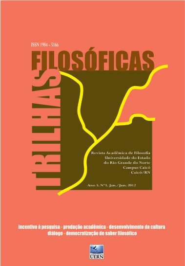 Trilhas Filosóficas, v. 5 n. 1 (2012)