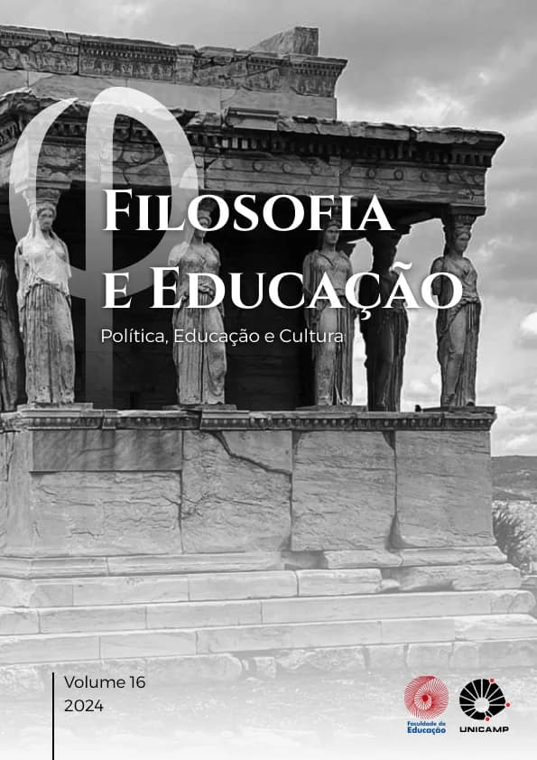 Filosofia e Educação - v. 16 (2024): Publicação Contínua