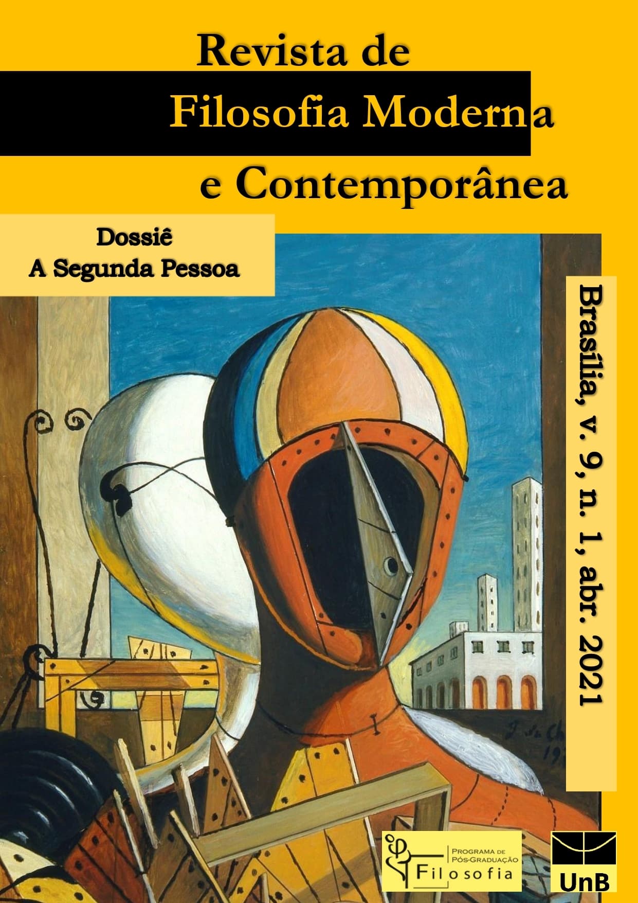 Revista de Filosofia Moderna e Contemporânea - Dossiê "A Segunda Pessoa", v. 9 n. 1 (2021)