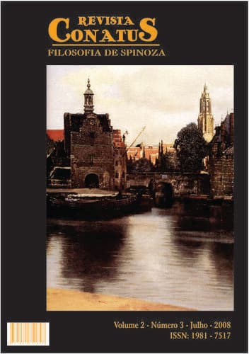 Revista Conatus - Filosofia de Spinoza (ISSN 1981-7509) - Revista Conatus - Filosofia de Spinoza, v. 2 n. 3 - Julho (2008)