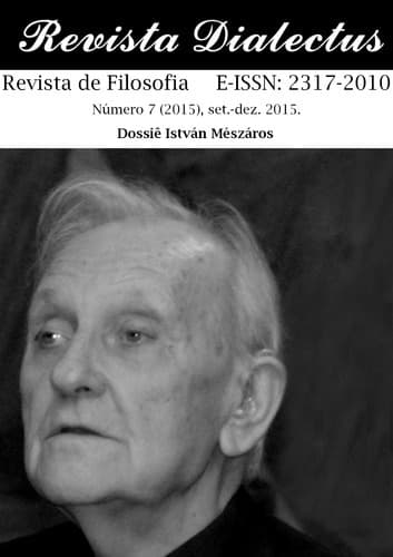 Revista Dialectus - Dossiê István Meszáros, n. 7 (2015)