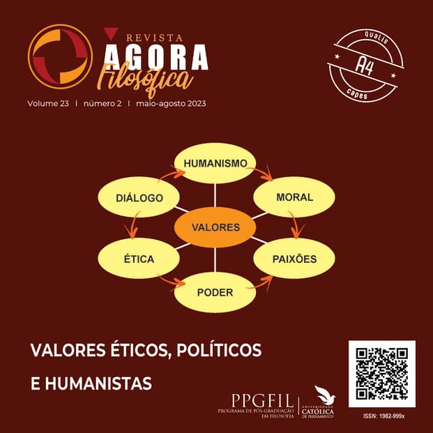 Revista Ágora Filosófica - Valores Éticos, Políticos e Humanistas, v. 23 n. 2 (2023)