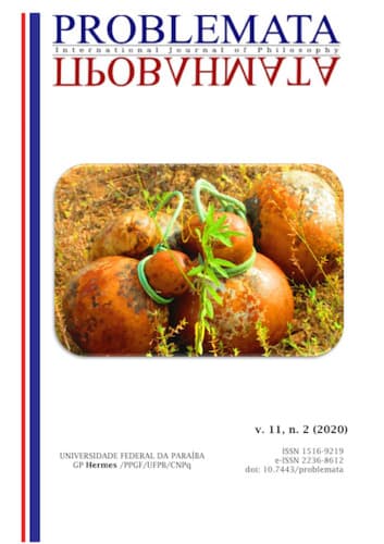 Problemata - Revista Internacional de Filosofia - Edição especial: FILOSOFIA AFRICANA DESDE VOZES FEMININAS, v. 11 n. 2 (2020)