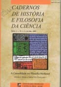 Cadernos de História e Filosofia da Ciência - Série 3, v. 15 n. 2 (2005)