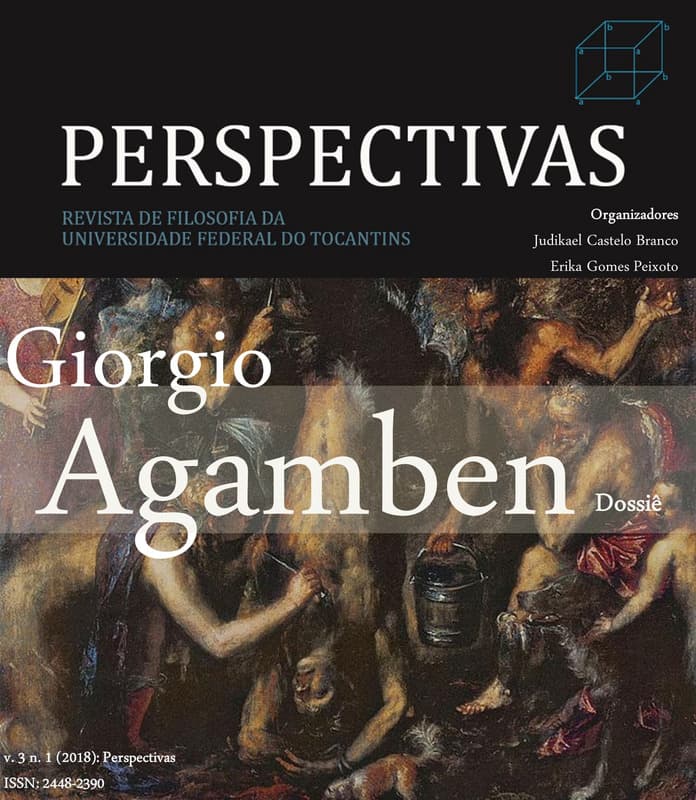 Perspectivas - Dossiê Giorgio Agamben, v. 3 n. 1 (2018)