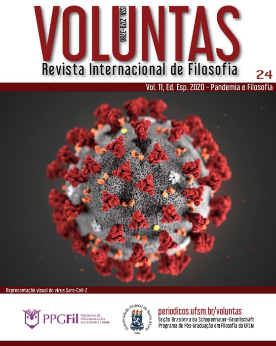 Voluntas: Revista Internacional de Filosofia - Edição Especial: Pandemia e Filosofia - Ed. 24, v. 11 (2020)
