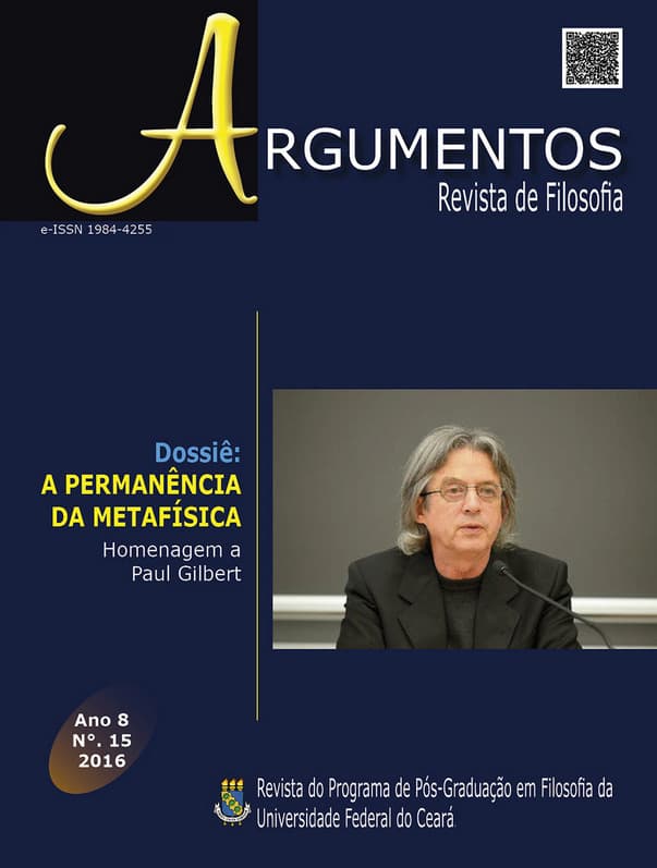 Argumentos - Revista de Filosofia - n. 15
