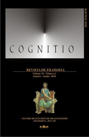 Cognitio: Revista de Filosofia - v. 19 n. 1 (2018)
