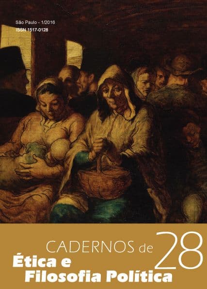 Cadernos de Ética e Filosofia Política - Especial II Encontro do GT de Filosofia Política Contemporânea, v. 1 n. 28 (2016)