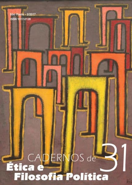 Cadernos de Ética e Filosofia Política - v. 2 n. 31 (2017)