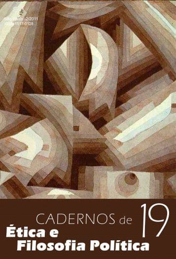 Cadernos de Ética e Filosofia Política - v. 2 n. 19 (2011)