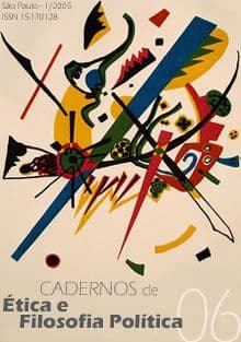 Cadernos de Ética e Filosofia Política - v. 1 n. 06 (2005)