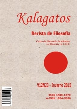 Kalagatos - Inverno de 2015, v. 12 n. 23 (2015)