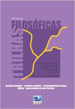 Trilhas Filosóficas, v. 1 n. 1 (2008)