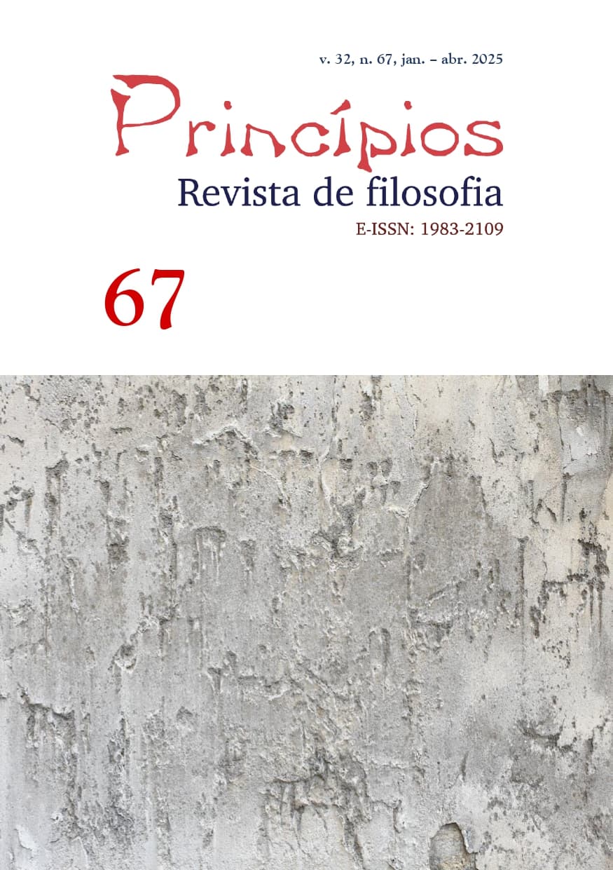 Princípios: Revista de Filosofia (UFRN) - Princípios: Revista de Filosofia, v. 32 n. 67 (2025)