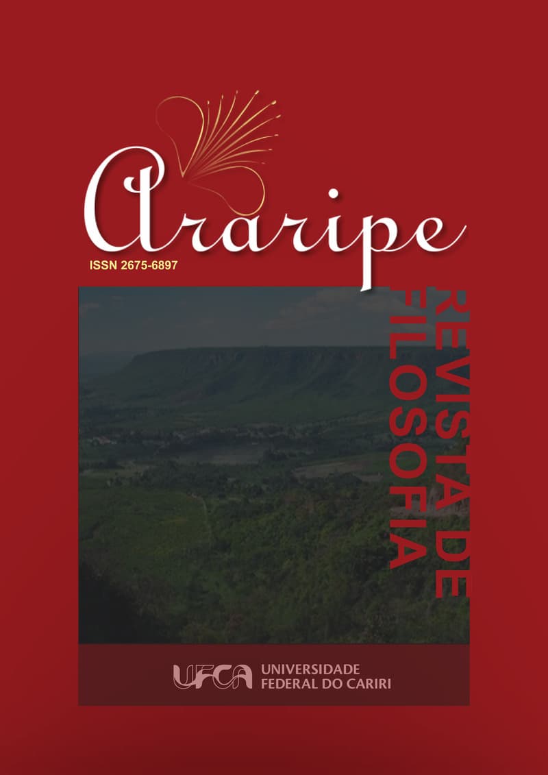 ARARIPE — REVISTA DE FILOSOFIA - - Araripe Revista de Filosofia ISSN 2675-6897, v. 2 n. 1 (2021)