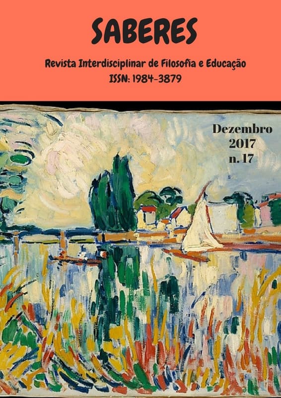 Saberes: Revista interdisciplinar de Filosofia e Educação - Saberes: Filosofia e Educação, n. 17 (2017)